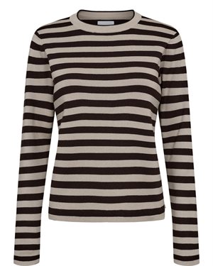 Nümph - NUSTRIPY Pullover - Black Coffee